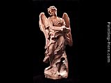 Gian Lorenzo Bernini The Angel of the Crown of Thorns painting
